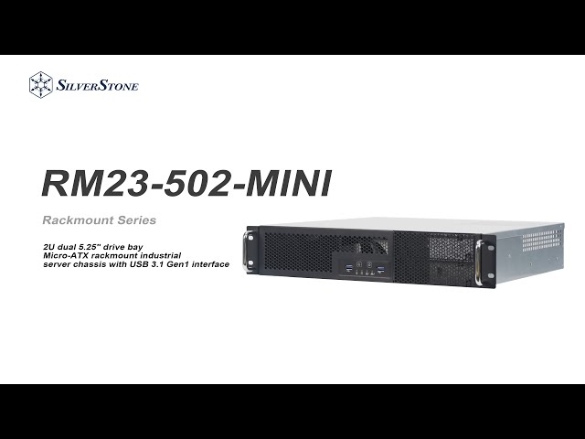 Vídeo relacionado con Silverstone RM31-MINI, Chasis de Servidor en Rack 3U con 8 Ranuras de expansión y Soporte para radiador de 360 mm, SST-RM31-MINI