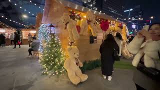 4K Christmas in Korea 2022  The Seoul Lantern Fest