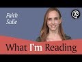 Faith Salie (author of APPROVAL JUNKIE) | What I'm Reading Video