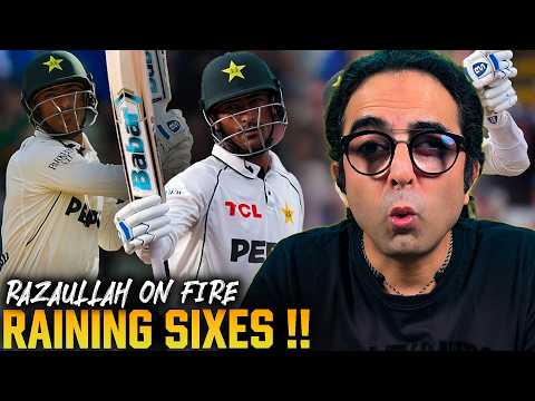 Take A Bow, Razaullah! 🙇‍♀️ 81 Runs with 9 Massive Sixes & A Standing Ovation Against England!