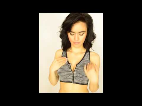 Biustonosz sportowy clima cool zip Fun Direct