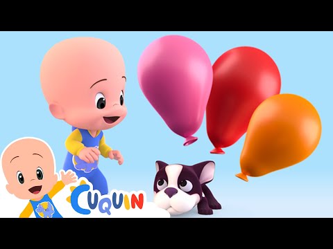 Cuquin's Balloons | Learn colors, shapes & more with Cuquin