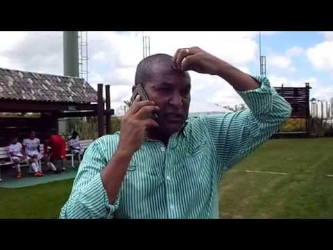 Entrevista técnico Lío Evaristo ao repórter Tito Costa (Rádio Paranavaí)-CAP 2 x 1 ACP em 05.09.15