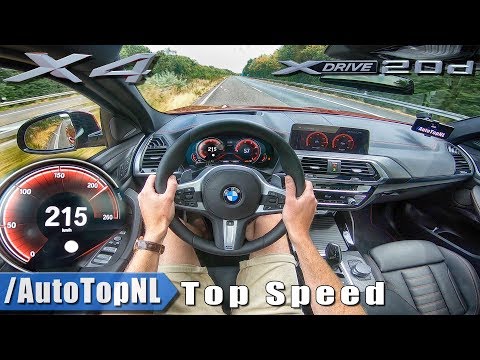 2019 BMW X4 20d xDrive AUTOBAHN POV TOP SPEED by AutoTopNL