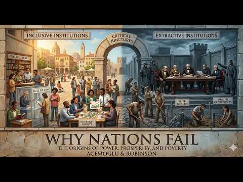 Thumbnail for Book Summary : Why Nation Fails by Daron Acemoglu