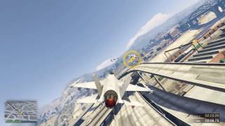 GTA V, How to get gold in flight school lesson 10, easy way