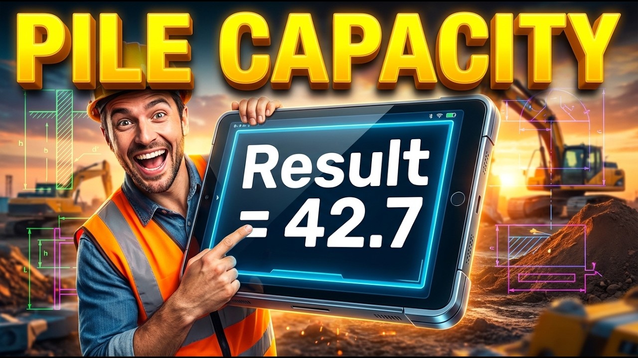 Pile Capacity Interactive Calculator