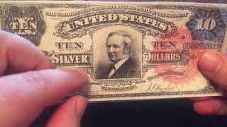 Top 10 large size silver certificates