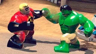 Senhor Incrível VS Hulk no LEGO Marvel Super Heroes