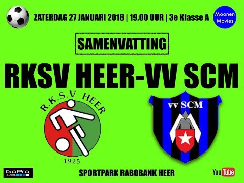 Samenvatting RKSV Heer-vv SCM 27-01-2018