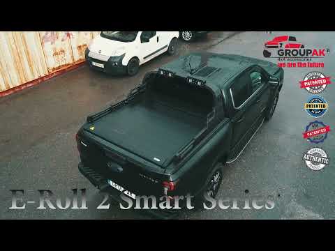 SMART ΡΟΛΟ ΑΛΟΥΜΙΝΙΟΥ ΗΛΕΚΤΡΙΚΟ ΜΕ PREMIUM LED ROLL-BAR SMART 2-7000 E-ROLL+RB 430LED FORD RANGER 2023+ XL/XLT/LIMITED-thumb-1