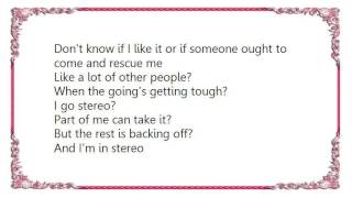 Chilliwack - Living in Stereo Lyrics