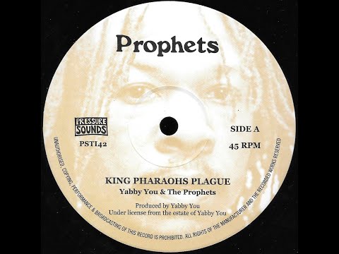 YABBY YOU/TOMMY McCOOK/KING TUBBY ♦ King Pharoah Plague/Plague Of Horn/Dub {PROPHETS 10" re}