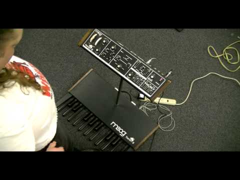 Moog Taurus II 1981 - 1983 Black Bass Pedal Synthesizer w/ Pedals & Tone Generator image 8