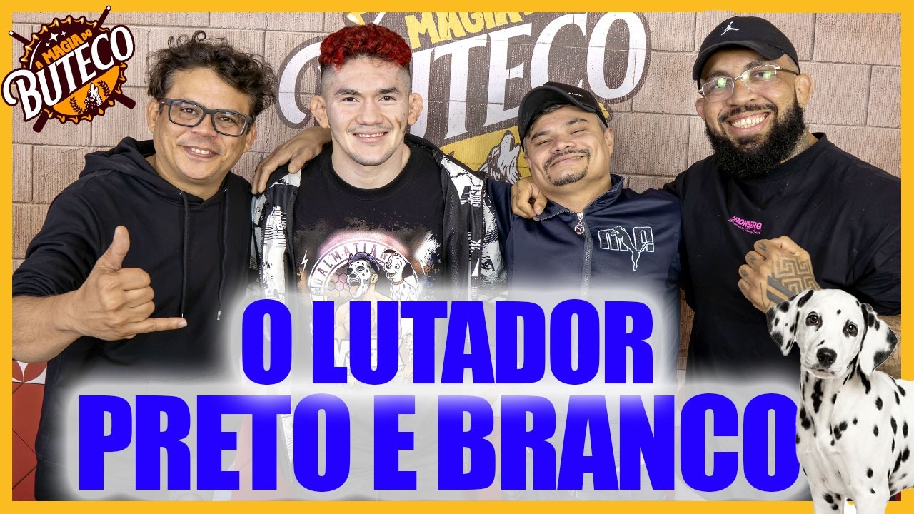 A MAGIA DO BUTECO - O LUTADOR PRETO E BRANCO