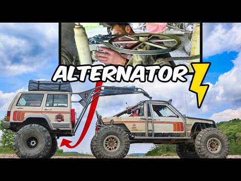 How-To Install an Alternator on a 360° Offroad Gooseneck Trailer - World's First Off-Road Gooseneck