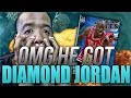 HE GOT DIAMOND HISTORIC MICHAEL JORDAN 99 OVERALL GAMEPLAY NBA 2k16 MyTeam PACK OPENING LUCK