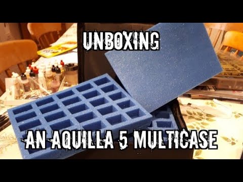 Unboxing The KR Aquilla 5 Multicase for Blood Bowl