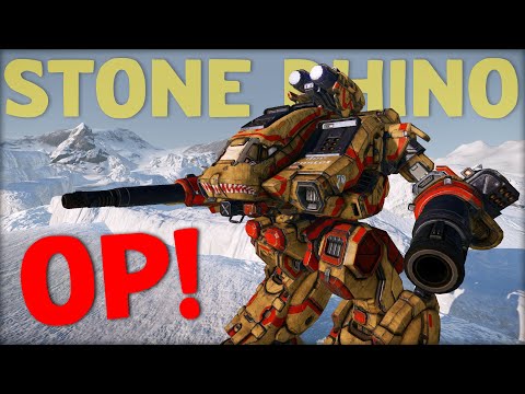 Simply the BEST BRAWLER in MWO - Stone Rhino "KOLOSS" (Hero)