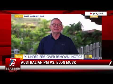 Watch: Australian PM Vs. Elon Musk