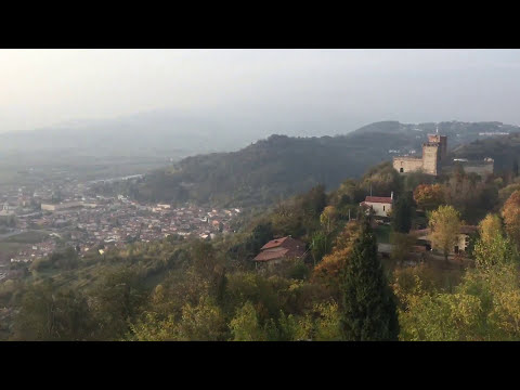 CASTLES OF ROMEO AND JULIET AT MONTECCHIO MAGGIORE  Verona Italy