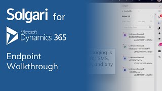 Endpoint Walkthrough - Solgari for Dynamics 365