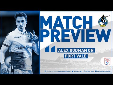 Checkatrade Trophy Preview: Alex Rodman on Port Vale