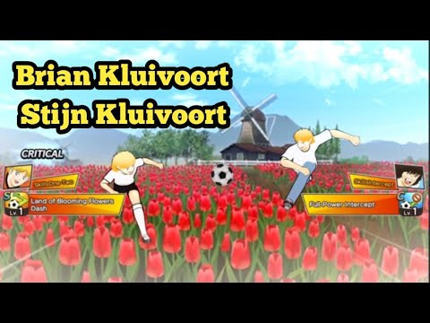 New Skill Stijn & Brian! Land of Blooming Flowers Dash & Twin Windmill! - Captain Tsubasa Dream Team
