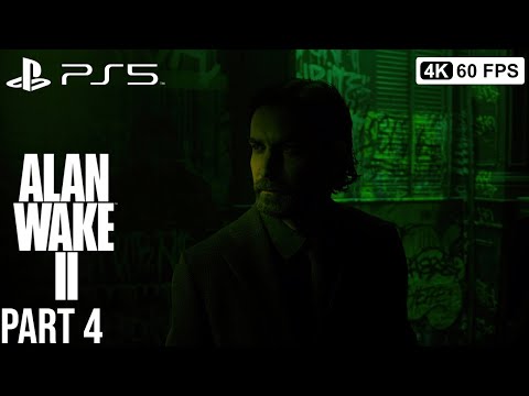 ALAN WAKE 2 Gameplay Walkthrough Part 4 [4K 60FPS PS5] - No Commentary