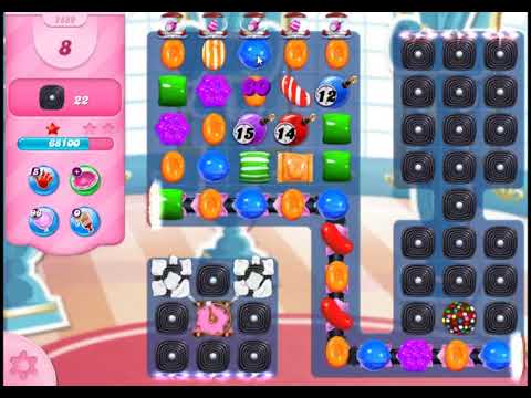 Candy Crush Saga Level 2889 - NO BOOSTERS (CLOSER TO PAY2WIN-VERSION)