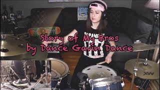 Dance Gavin Dance - "Story of My Bros" Drum Cover - BRIANA GOES POP-PUNK