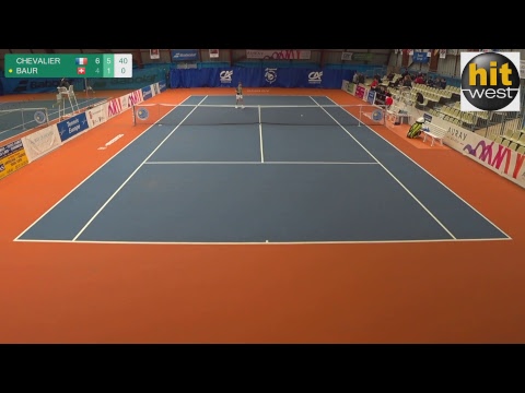 CHEVALIER Cyprien (FRA) VS BAUR Maxime (SUI) - Court Javier Sanchez