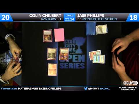 SCGDAL - Standard - Round 10b - Colin Chilbert vs Jase Phillips