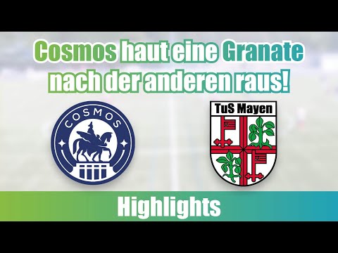 Cosmos haut eine Granate nach der anderen raus! Cosmos Koblenz - TuS Mayen