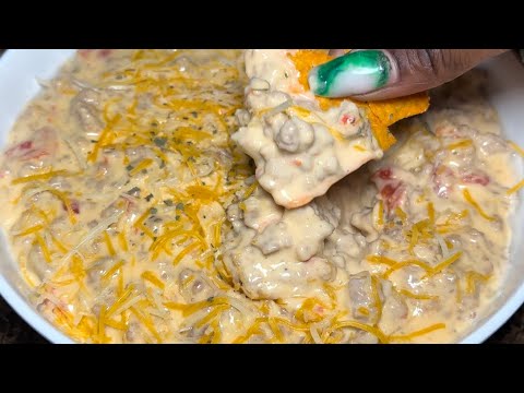 ROTEL CHEESE DIP RECIPE | How to Make Rotel Dip