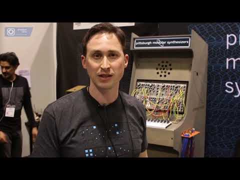 NAMM 2018 Pittsburgh Modular Microvolt 3900 Sound Demo (no talk) and Walkthrough