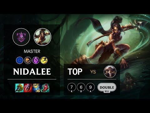 Nidalee Top vs Sett - EUW Master Patch 11.15