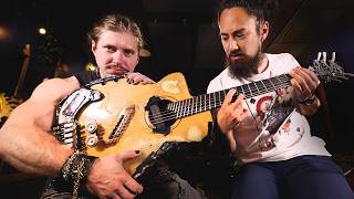 Download lagu This maniac has reinvented guitar playing mp3