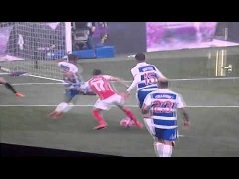Alexis Sanchez goal against Reading 18-04-15