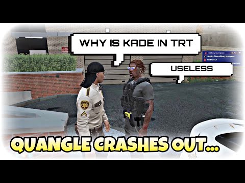 QUANGLE Crashes Out About Josh Kade | NoPixel GTA RP | NoPixel Clips
