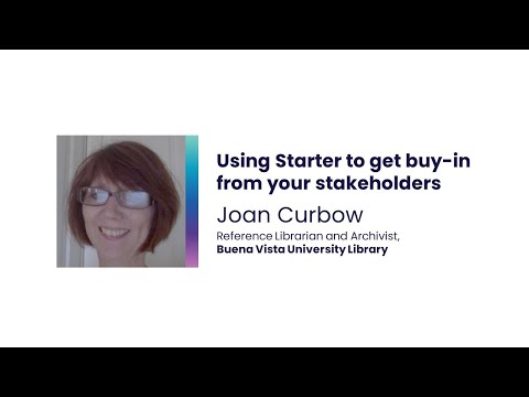 Buena Vista University Library - Customer Success Story (Joan Curbow - Reference Librarian and Archivist)