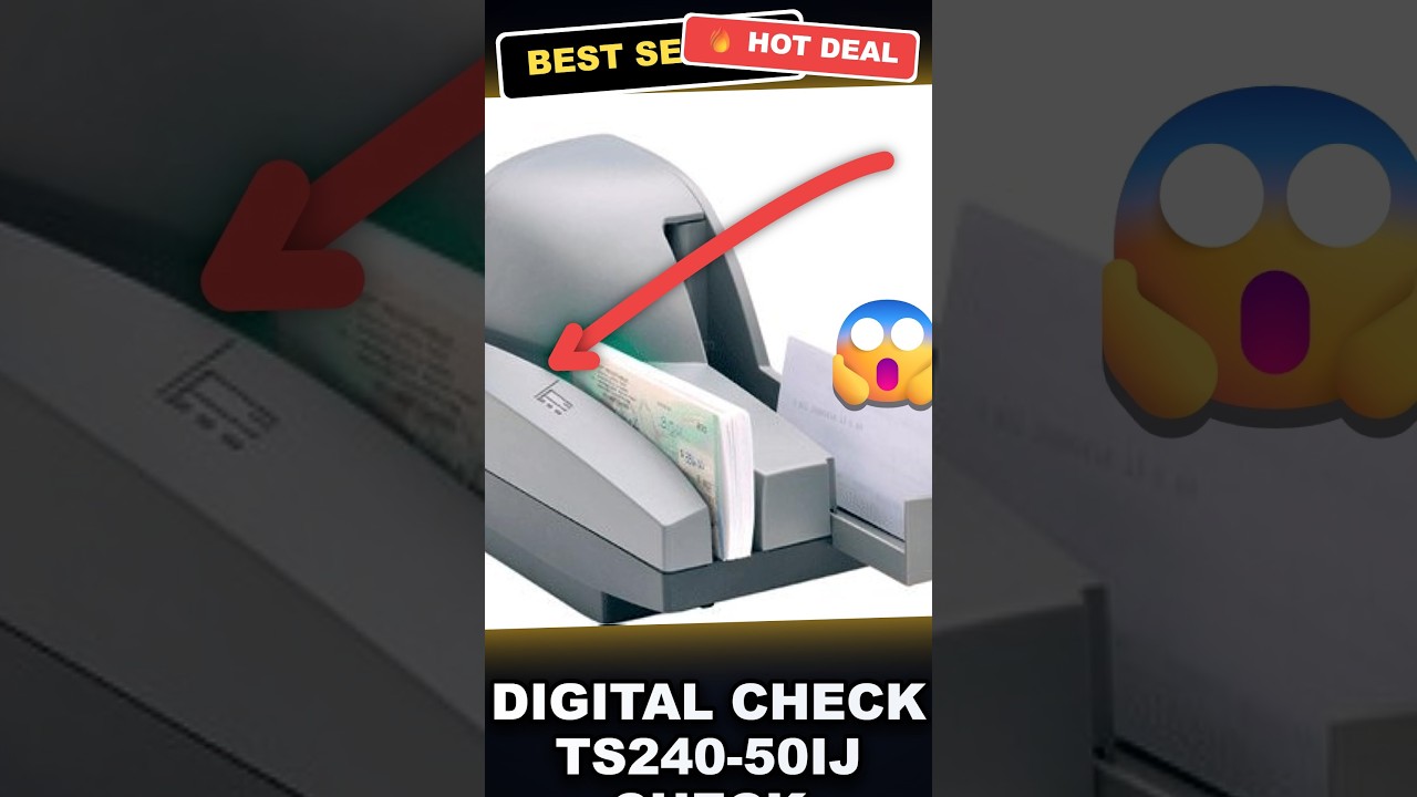 Digital Check TS240-50IJ Check Scanner Honest Review: Is It Worth the Investment?