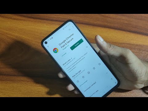 How to update Google Chrome on oppo A54, mobile mein Google Chrome update kaise kare