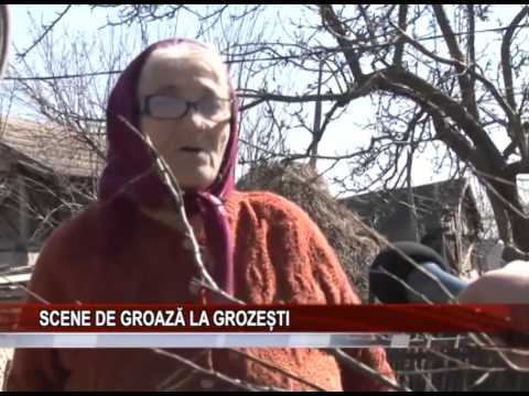 SCENE DE GROAZA LA GROZESTI