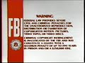 Red FBI Warning
