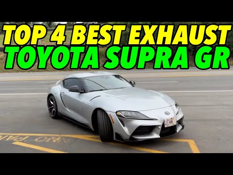 Top 4 BEST EXHAUST Set Ups for Toyota Supra GR 3.0L I6!