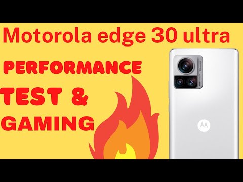 Motorola edge 30 ultra performance test| Gaming test|review |