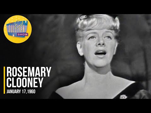 Rosemary Clooney "Tenderly" on The Ed Sullivan Show