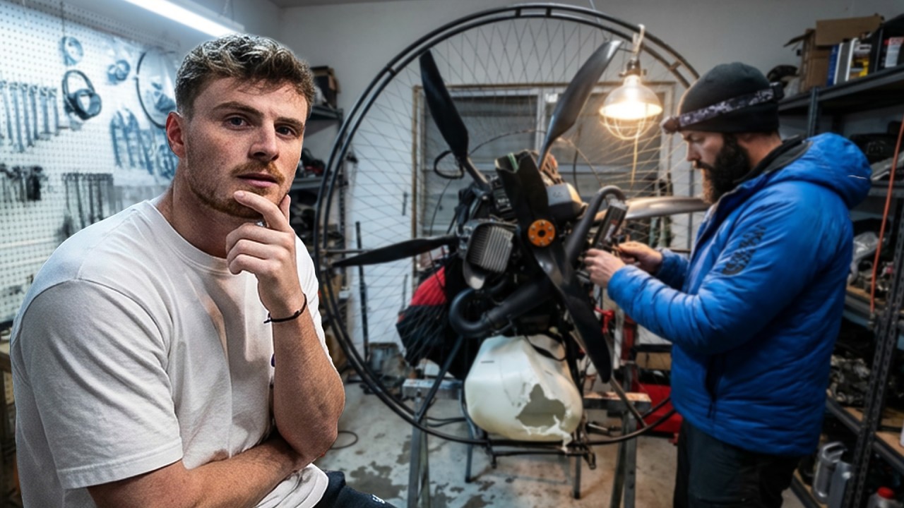 Zwei Motoren kaputt... Endet die Reise hier? 🪂