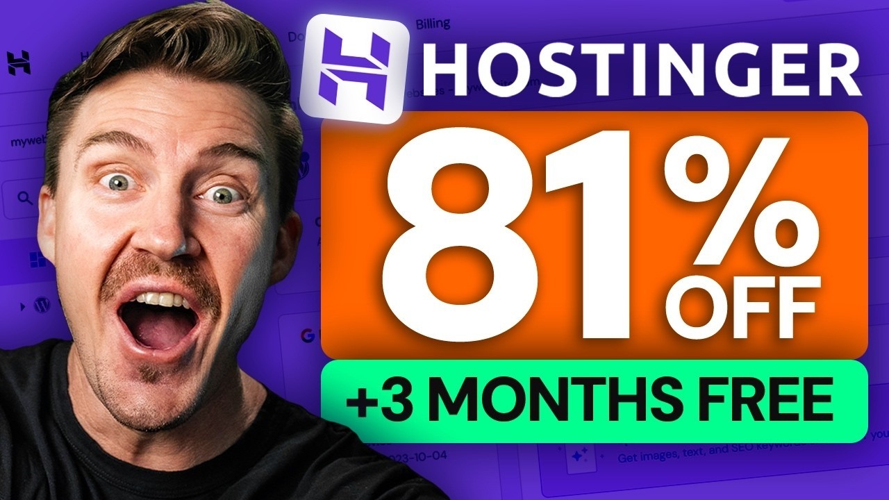 BIGGEST Hostinger Coupon Code 2026 💸 | Get the BEST Hostinger discount right now!